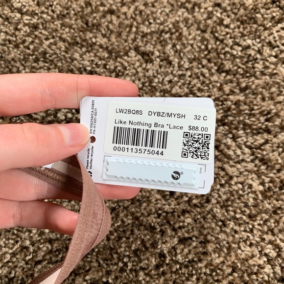 NWT Lululemon Like Nothing Bra *Lace - Picture 8 of 8